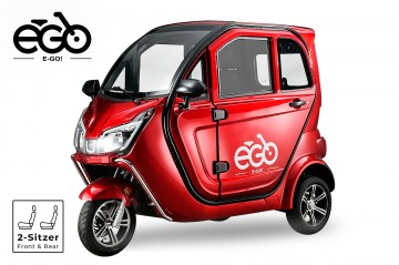 E-GO! eK3 V2 E-brommobiel | 25 of 45 km/u