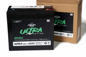 Polar Bear AGM accu Ultra Series XPM 12V 25Ah