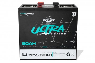 Polar Bear LiFePO4 lithiumbatterij Ultra-serie 72V 50Ah met BMS-app