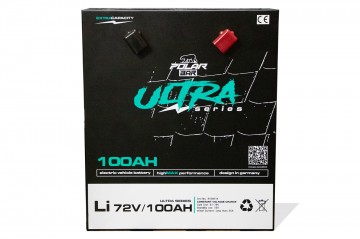 Polar Bear LiFePO4 lithiumbatterij Ultra-serie 72V 100Ah met BMS-app