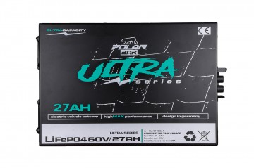 Polar Bear LiFePO4 lithium accu Ultra serie 60V 27Ah met BMS app inclusief lader